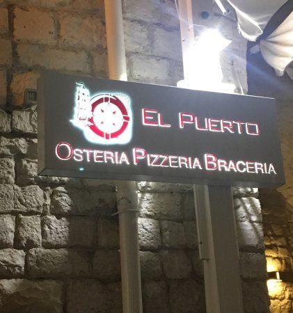 Pizzeria Osteria Braceria El Puerto